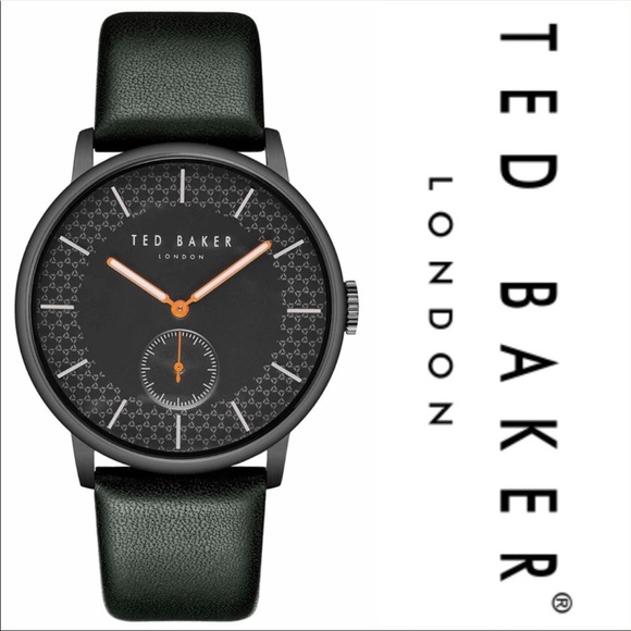 Ted Baker Other - Ted Baker Jame Leather Strap Watch